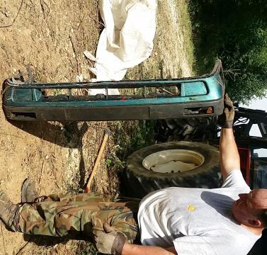 Sanacija črnega odlagališča – Banova jama 142